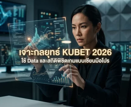 ไม่ใช่แค่โชค! เจาะกลยุทธ์ KUBET 2026 ใช้ Data และสถิติพิชิตเกมแบบเซียนมือโปร
