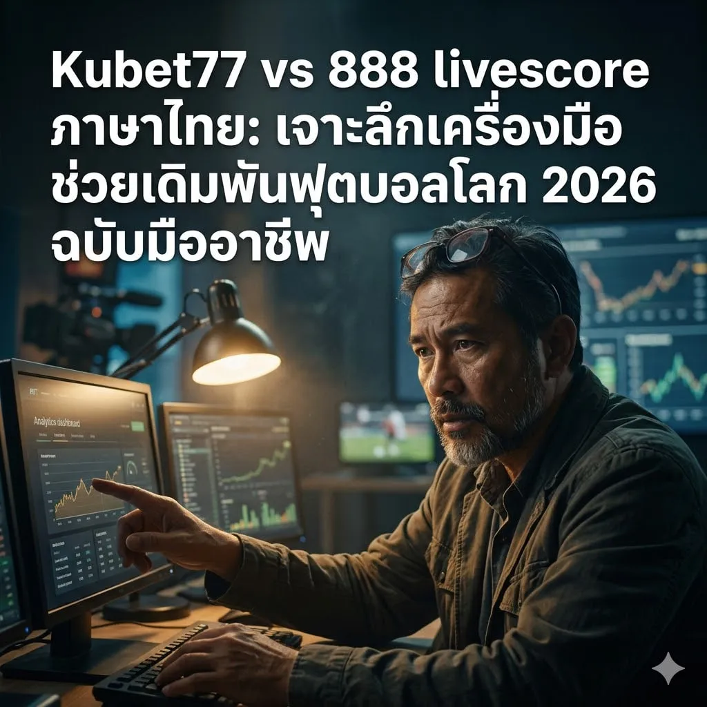 Kubet77 vs 888 livescore ภาษาไทย: เจาะลึกเครื่องมือช่วยเดิมพันฟุตบอลโลก 2026 ฉบับมืออาชีพ